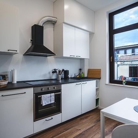 Апартаменты Wohnen Im Fluesseviertel Бремен Экстерьер фото